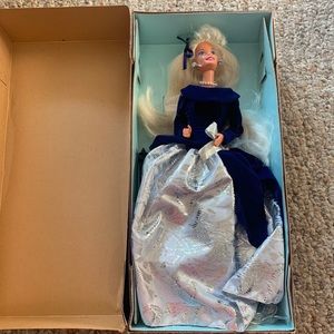 Winter velvet Barbie
